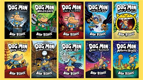 what are the dog man books in order